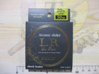 アトミックスライダーLRナイロンSL50m20lbCRB