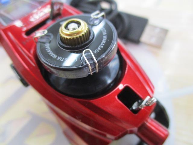 クリスティア ワカサギAIR電動リール レッド