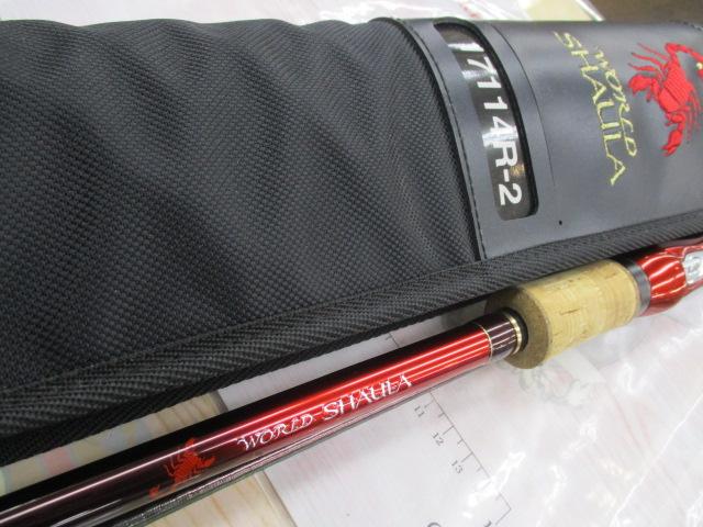 シマノ ワールドシャウラ 17114R-2 ガイド補修品 ケース付 18ワールドシャウラ17114R-2｜＠ベリーネット 日本最大新品中古釣具WEB