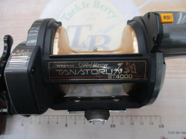 チタノススピードマスタータナトル石鯛 GT4000