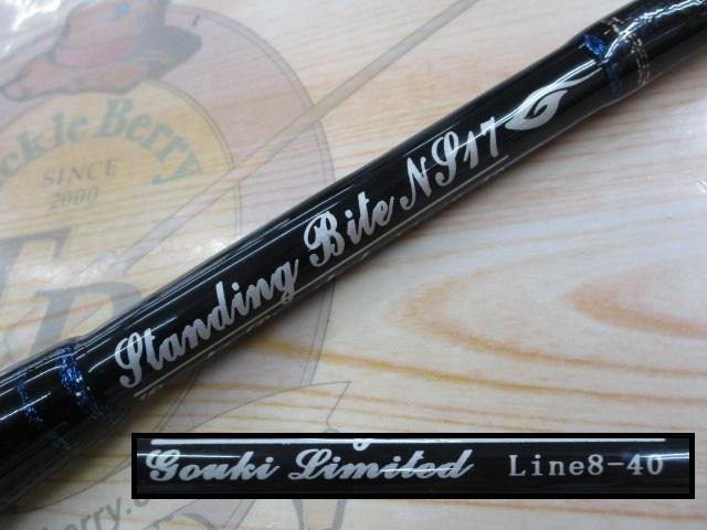 剛樹GハンティングスタンディングバイトNS17 1.7m LINE8-40 WEIGHT70