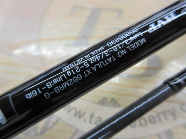 タトゥーラXT 662MRB-G｜＠ベリーネット 日本最大新品中古釣具WEBショップ