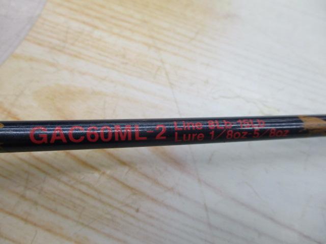 ガオ GAC60ML-2｜＠ベリーネット 日本最大新品中古釣具WEBショップ