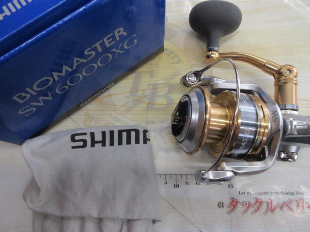 シマノ 16 バイオマスター SW6000XG 中古美品 16バイオマスターSW 6000XG｜＠ベリーネット 日本最大新品中古釣具WEB