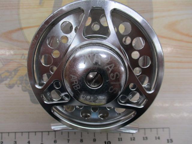 ARASIS ARB-NO.2 フライリール シルバー　整理番号r ARエアシスARB-NO2｜＠ベリーネット 日本最大新品中古釣具WEBショップ