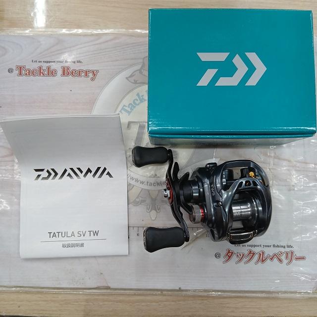 TWS 7.3:1 ブラックリール 本体 タトゥーラ SV TW 7.3L｜＠ベリーネット 日本最大新品中古釣具WEBショップ