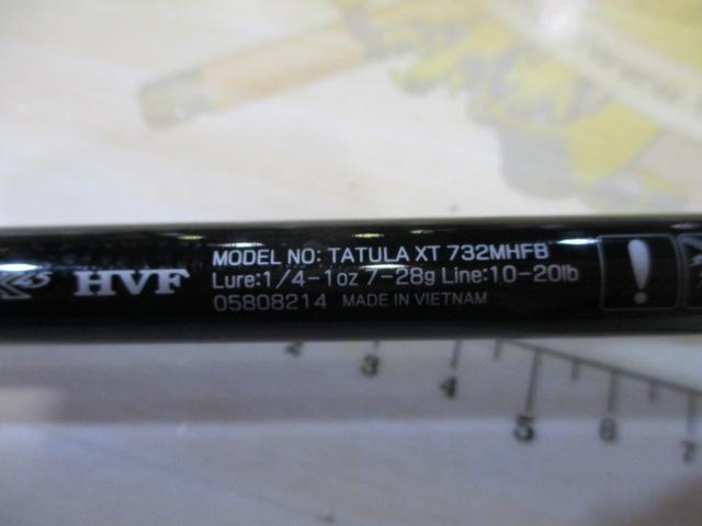 タトゥーラXT 732MHFB｜＠ベリーネット 日本最大新品中古釣具WEBショップ