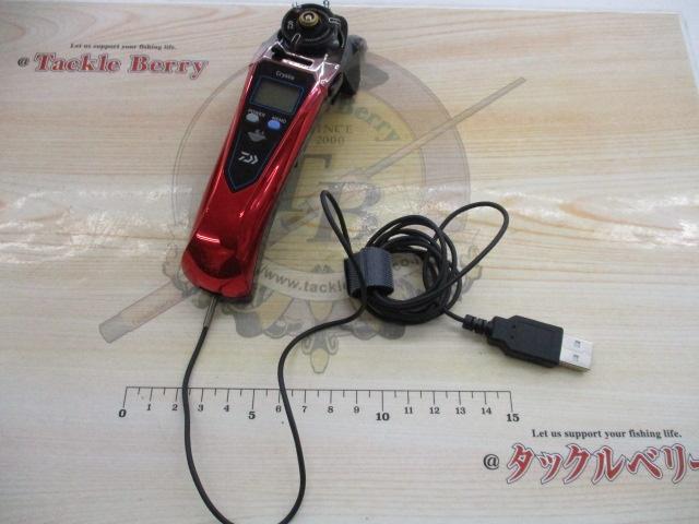 クリスティア ワカサギCRS-C+電動リール メタルガンメタ/レッドグラデーション