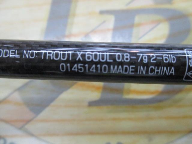 トラウトX 60UL